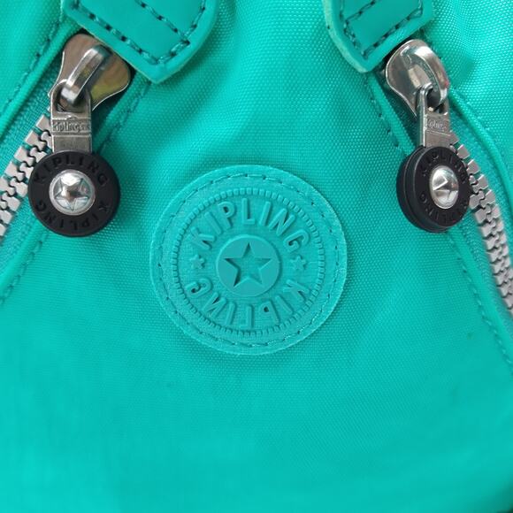 Kipling Fundamental X-Small Turquoise Nylon Zipper Backpack main image 5